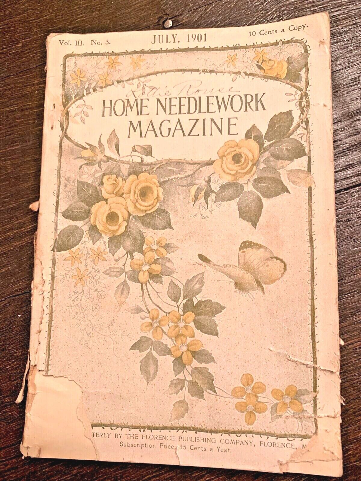 Home Needlework Magazine July 1901 Volume Iii No 3 Purses Chatelaine Crochet