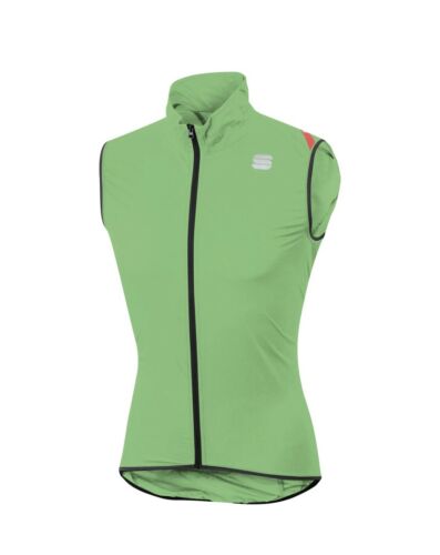 Brand New With Tags Sportful Hotpack Cycling Vest Green Mens Xxl Full Zip