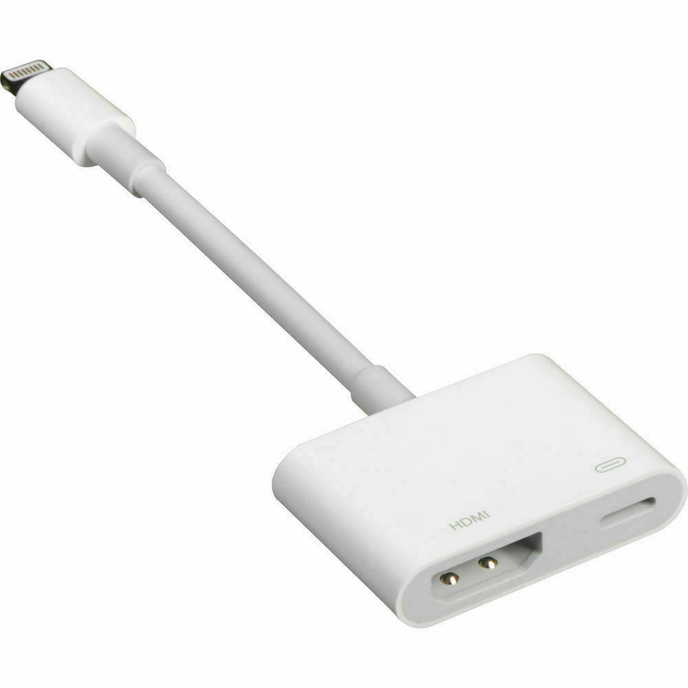 Apple Lightning Digital Av Adapter Hdmi To Iphone Ipad Md826am/a-genuine