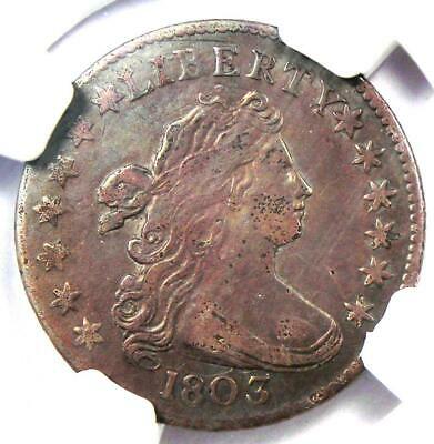 1803 Draped Bust Dime 10c - Certified Ngc Xf Details (ef) - Rare Date Coin!