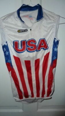 Skins Men's Usa Cycling Bike Vest Xs, Xsmall