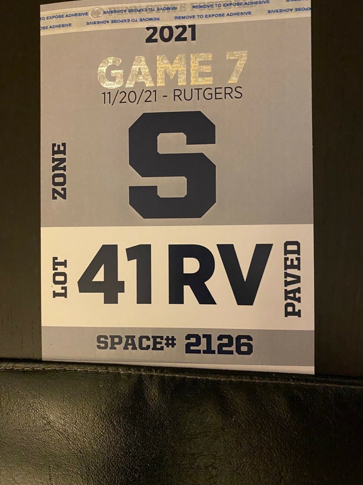 Penn State Football Rv Parking - Rutgers