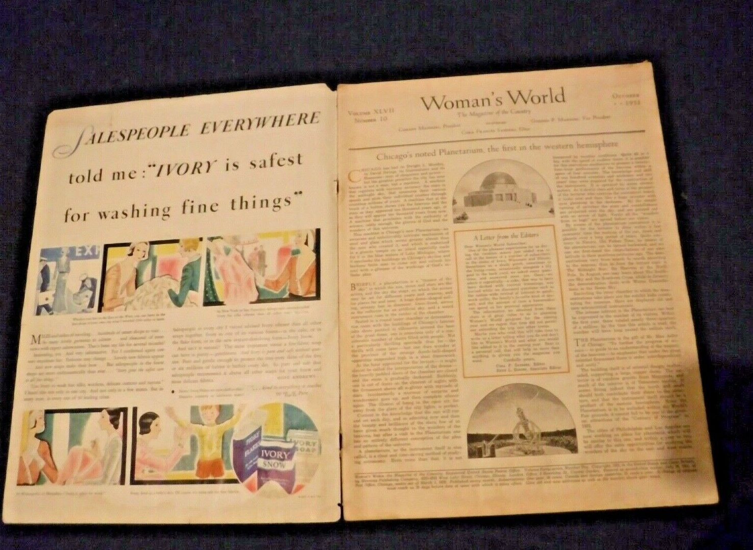 Womans World Oct 1931 Hallowe'en Recipes,fashion From Paris,hooked Rugs,poultry