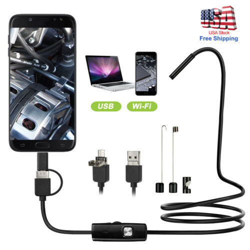 Megapixels Hd Usb C Endoscope Type C Borescope Inspection Camera For Android