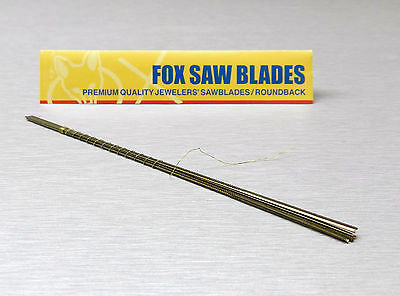 Jewelry Saw Blades #2 Jewelers Saw Frame 1dz Fox Germany Jewelry & Repair Work