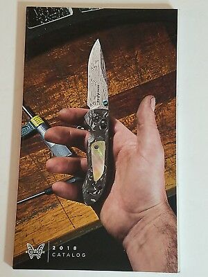 Benchmade Knife Company 2018 Catalog Booklet / New 104 Pages