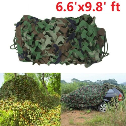 2x3 Meters Camouflage Netting Military Army Camo Hunting Shooting Hide Cover Net