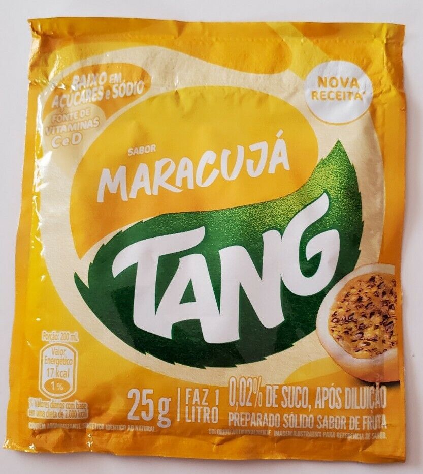 Tang Drink Maracuja Passion Fruit Flavor 14 Pack 25 G 0.88 Oz