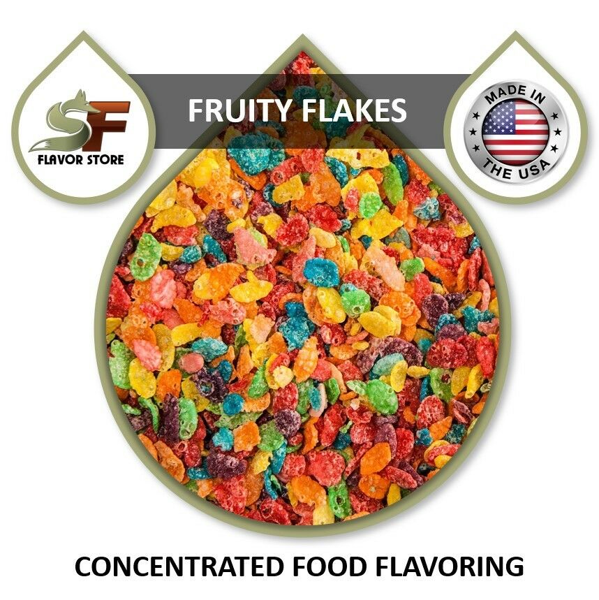 Fruity Flakes Food Flavor - Concentrated Food Flavoring - 1oz/30ml - Fl002